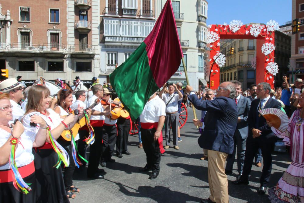 Ofrenda floral a la Patrona de Málaga