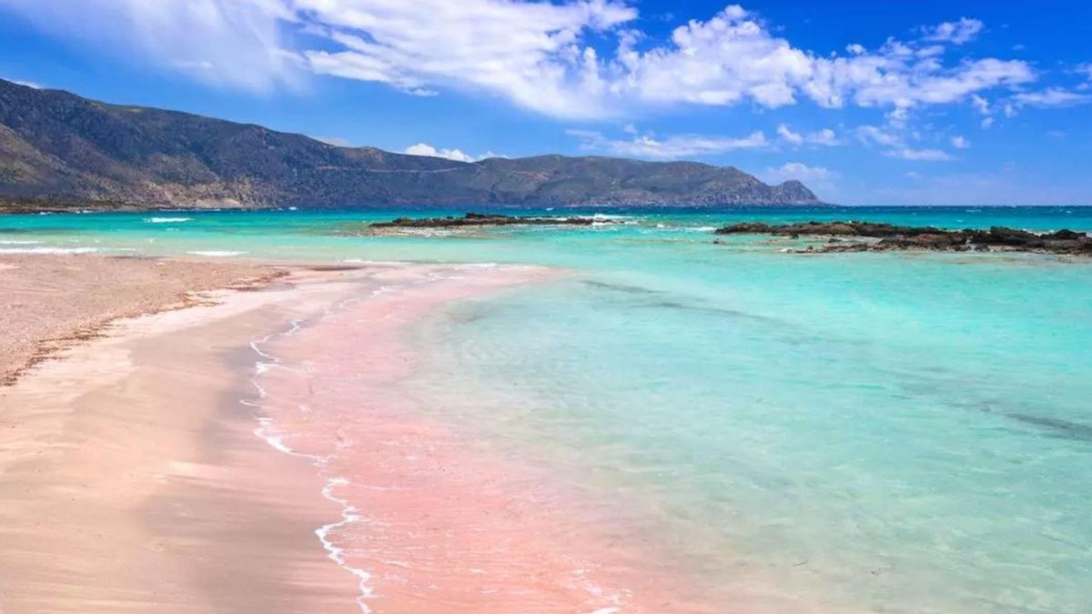 Esta playa de color rosa es una de las más bonitas del mundo