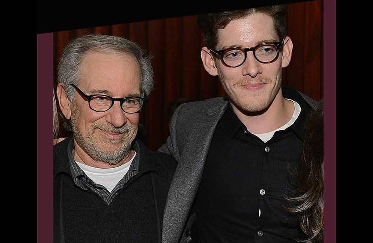 Steven Spielberg y su hijo Sawyer.