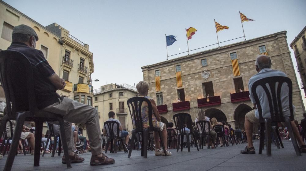 Manresa inicia la festa major que ningú no podia imaginar