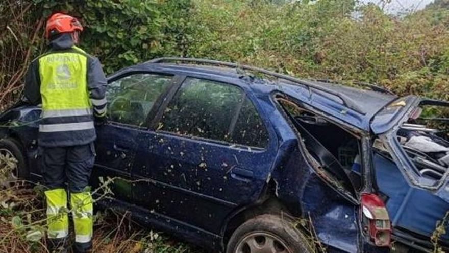 Herida una mujer tras un accidente de tráfico en Llanes