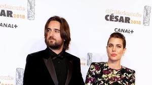 Carlota Casiraghi y Dimitri Rassam, en marzo del año pasado.