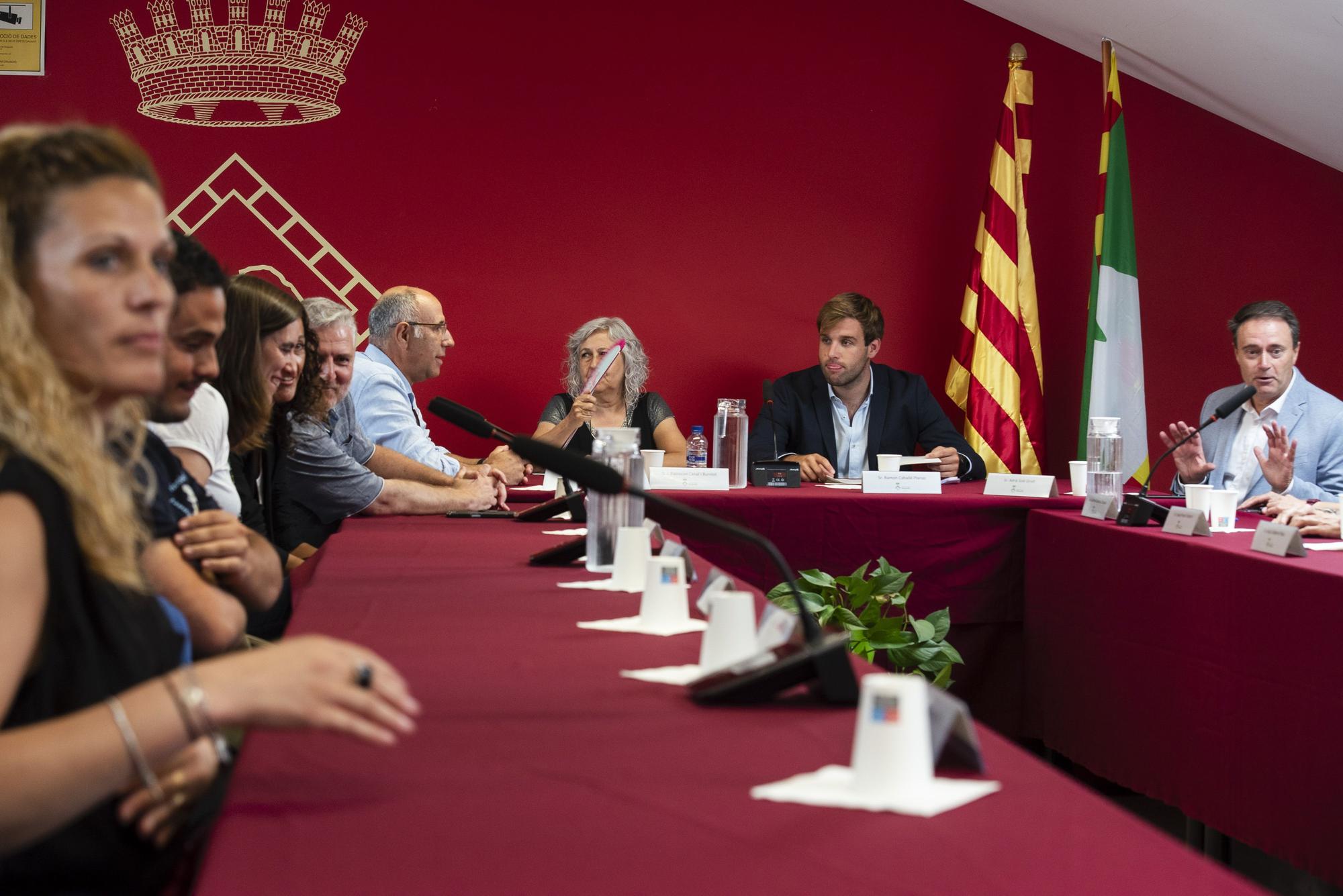 Totes les imatges de la constitució del Consell Comarcal del Berguedà