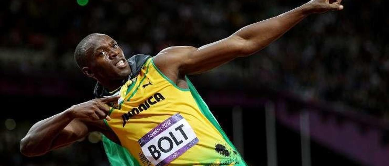 El atleta jamaicano Usain Bolt, el más rápido del planeta.