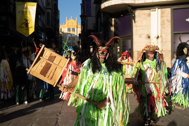 GALERÍA | El desfile de mascaradas de Zamora, en imágenes