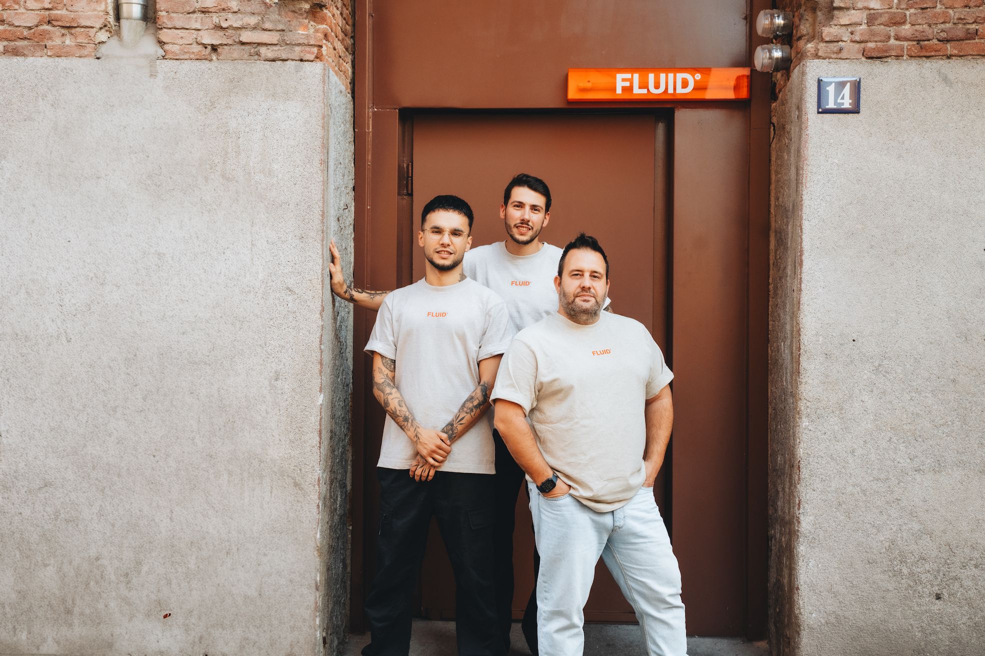 Daniel, Marc y Julián, el equipo detrás de Fluid