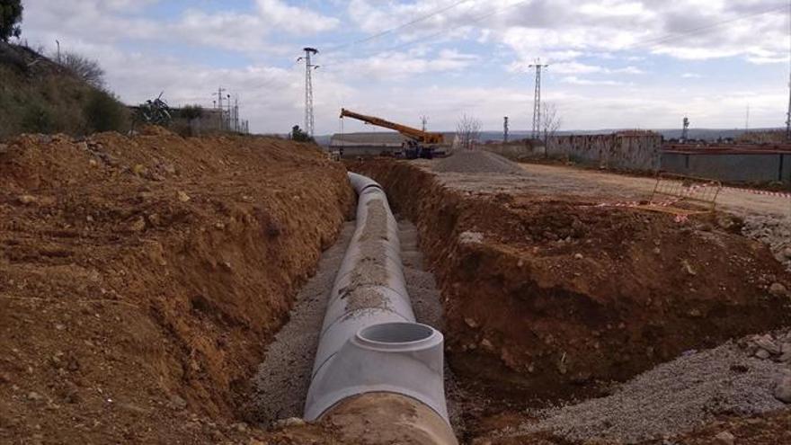 La construcción de un gran colector marca el avance de la Ronda Norte