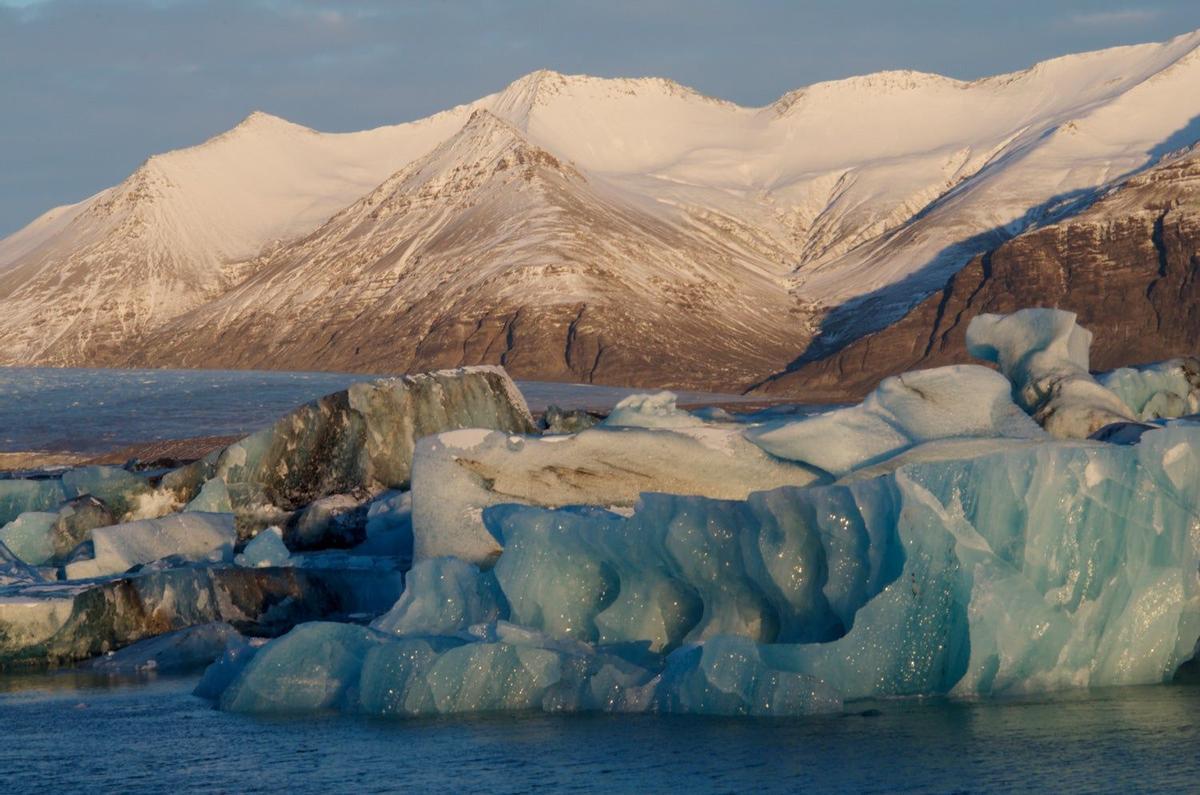 Bloques de hielo en Islandia
