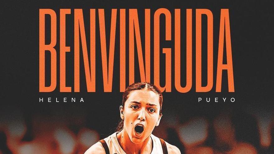Helena Pueyo ficha por el Valencia Basket
