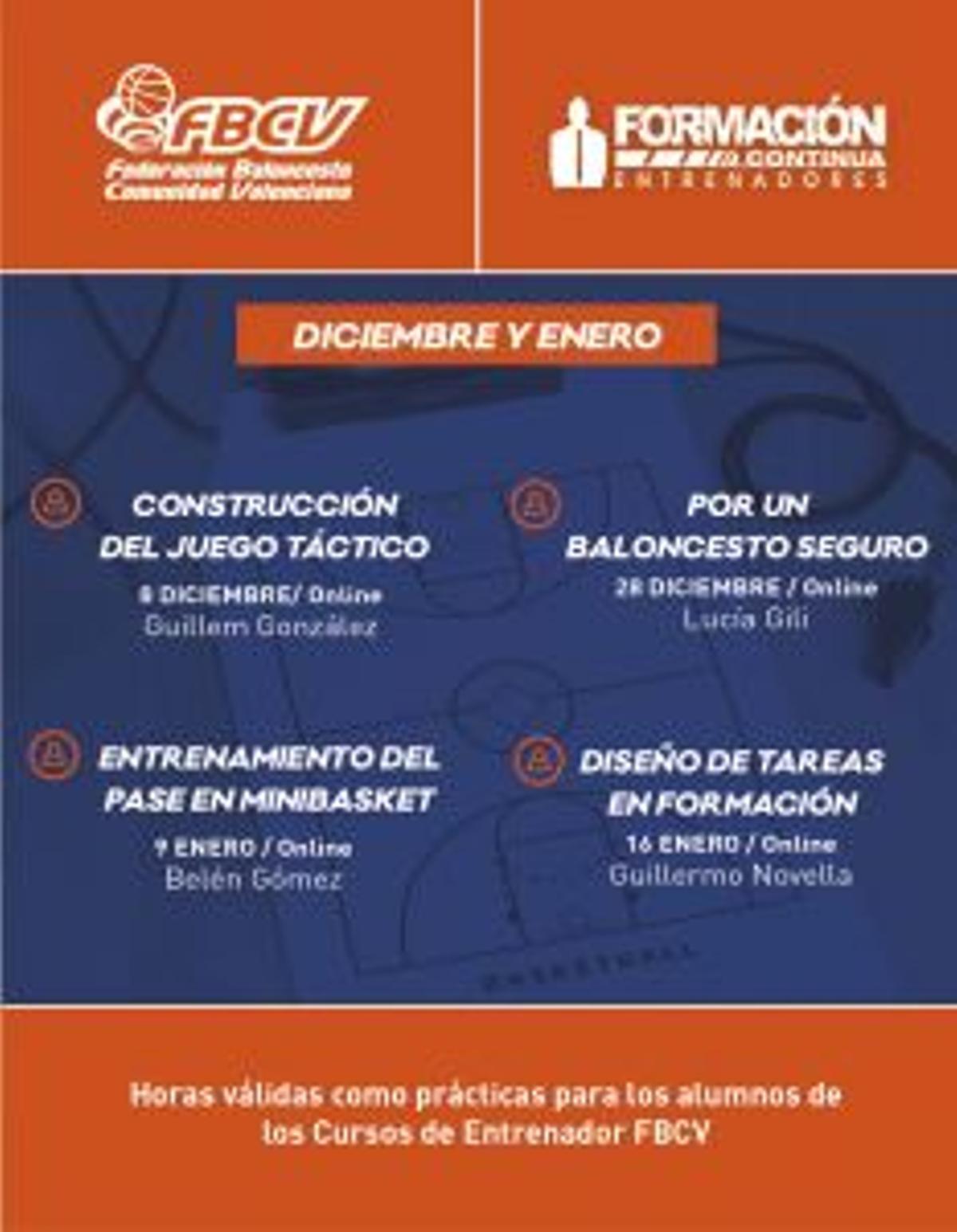 Programa de diciembre y enero