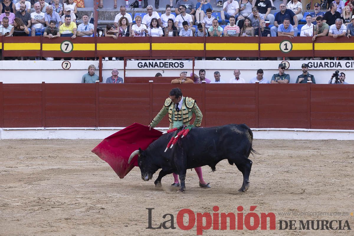 Corrida de toros en Abarán (El Fandi, Emilio de Justo, El Payo)