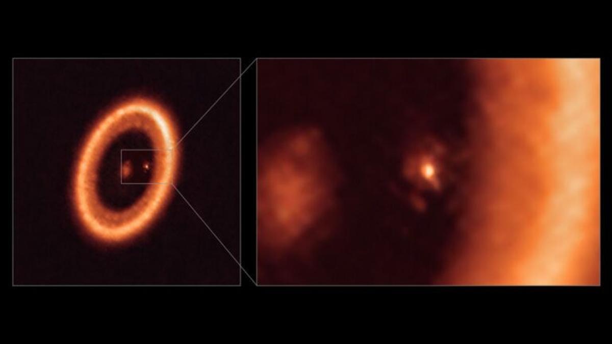 Espiamos por primera vez cómo se gestan las lunas fuera del Sistema Solar