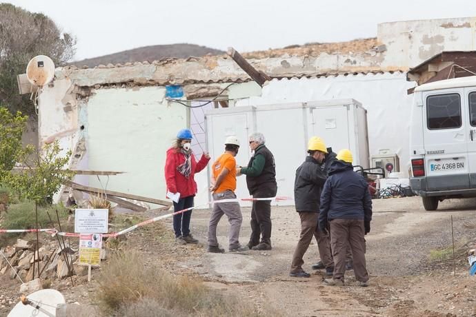 FUERTEVENTURA . - DERRIBO DE LA CASA DE LA ABUELA JOSEFA - 30-01-18 - FOTOS: GABRIEL FUSELLI