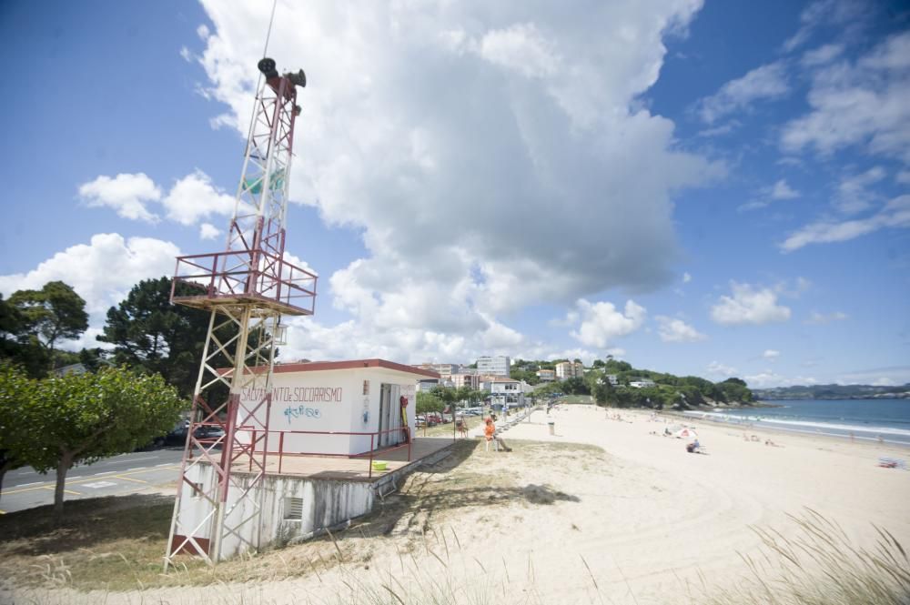 La Praia Grande de Miño pierda su bandera azul