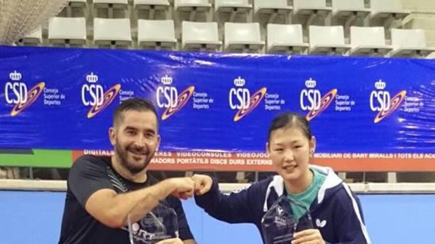 María Xiao consigue su tercer campeonato  de España y Jesús Cantero, el primero