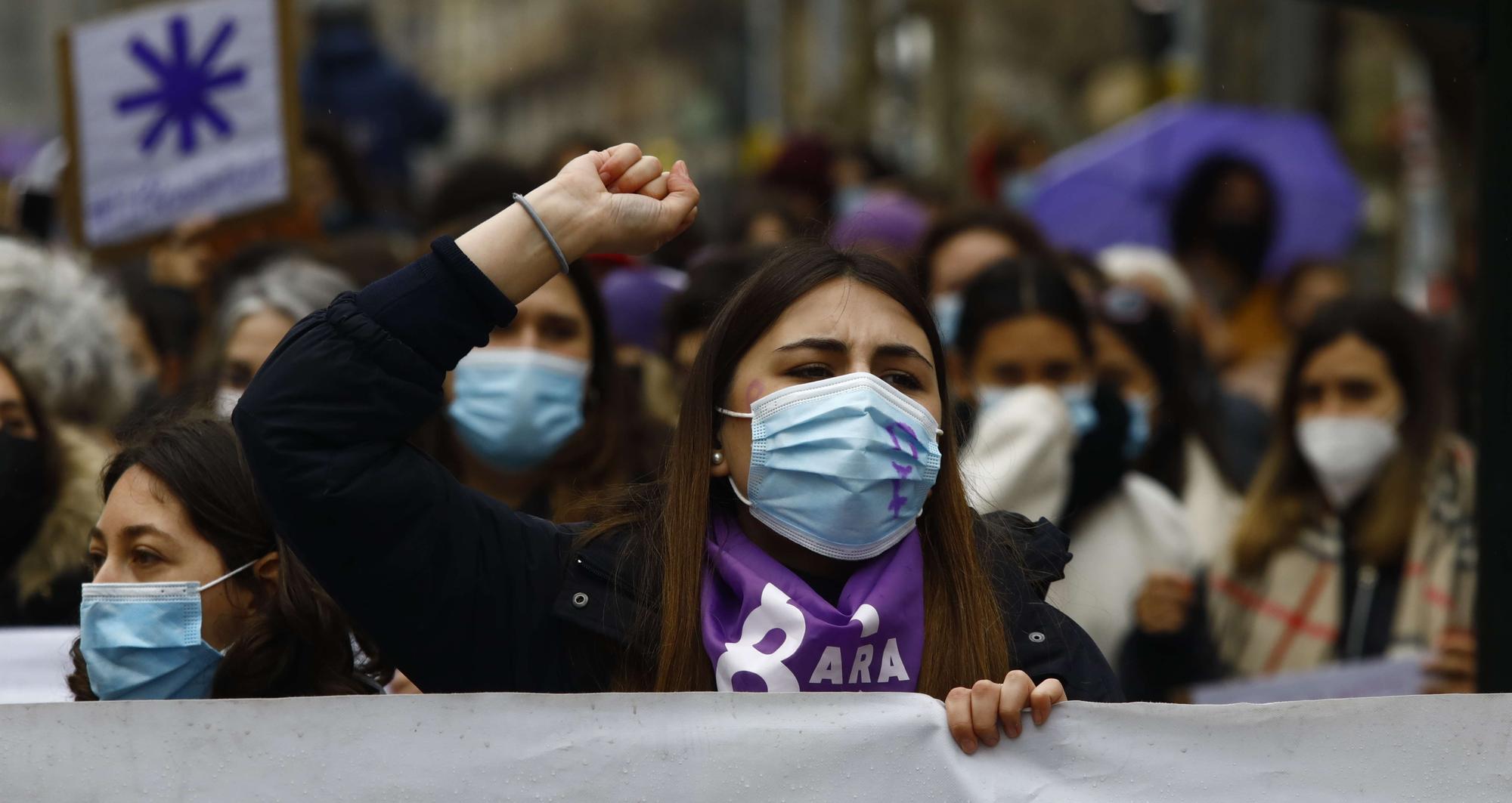 Manifestación estudiantil 8-M 2022