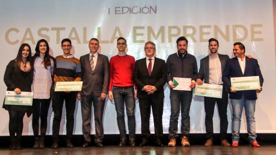 Ganadores de la primera edición de Castalla Emprende.