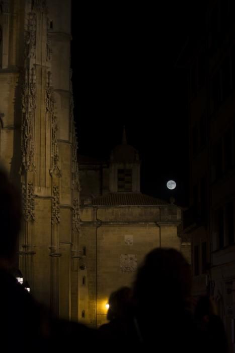 La luna llena  desde en Asturias