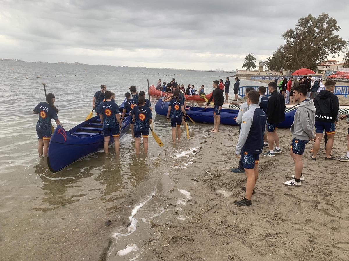 Las mejores imágenes de la Regata Interuniversidades de Santiago de la Ribera en la que ha participado la princesa Leonor