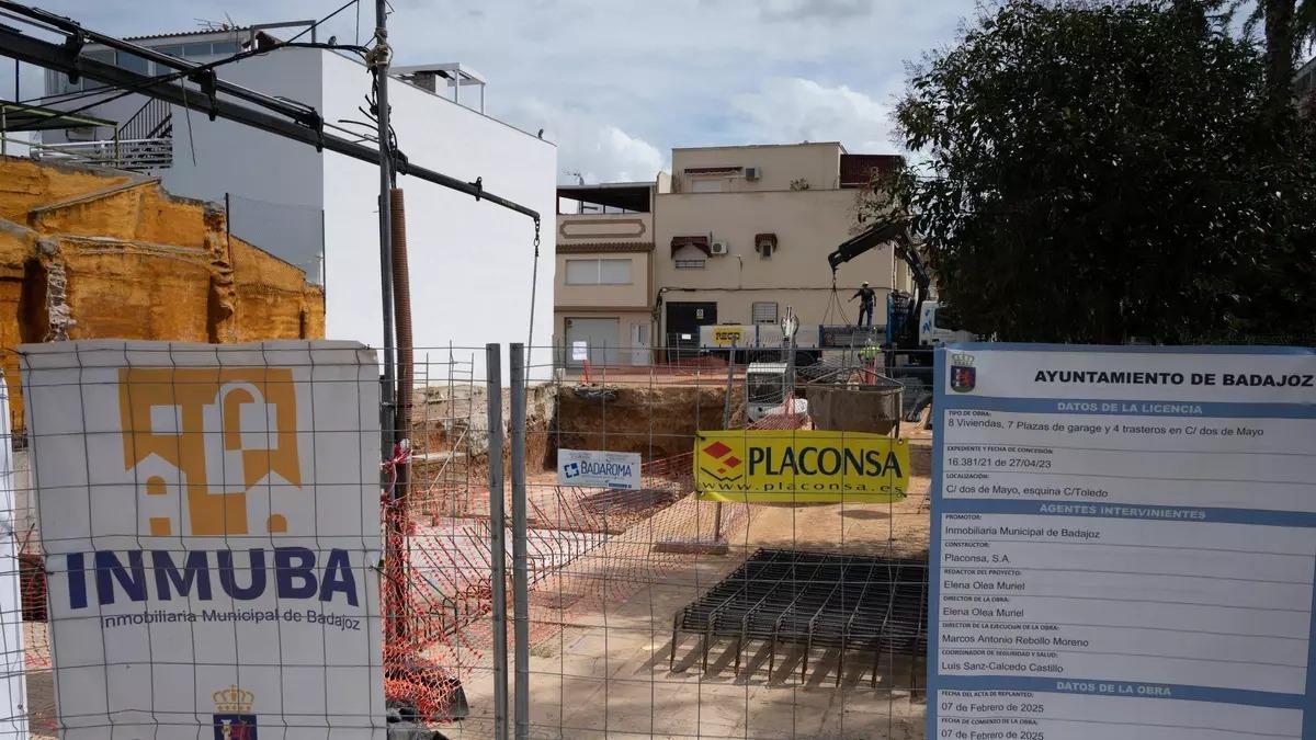 Ubicación de las VPO de Ronda Norte, al comienzo de las obras.