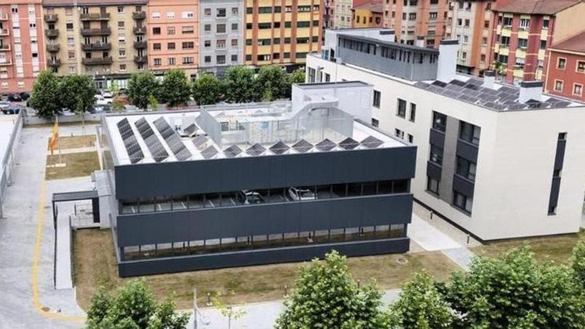 El nuevo cuartel de Mieres.
