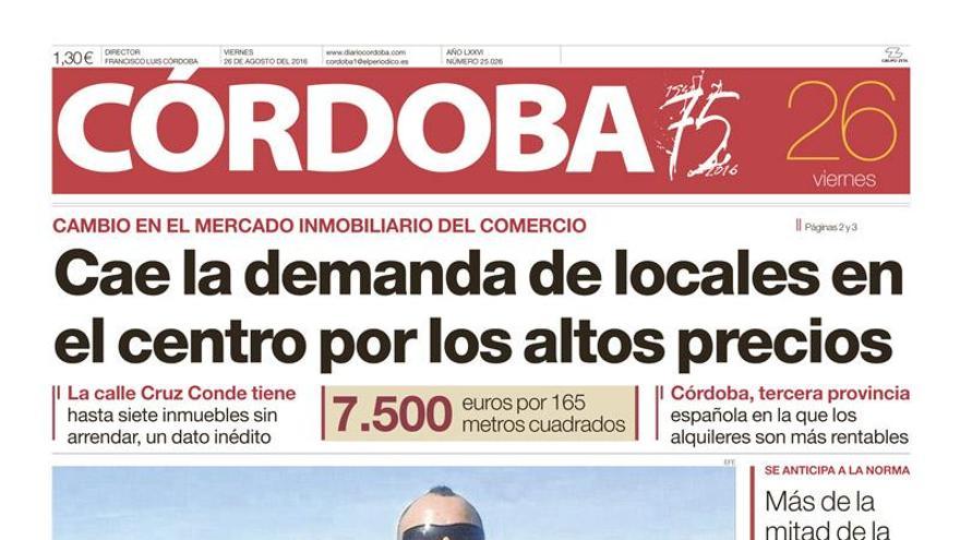 La portada de CÓRDOBA