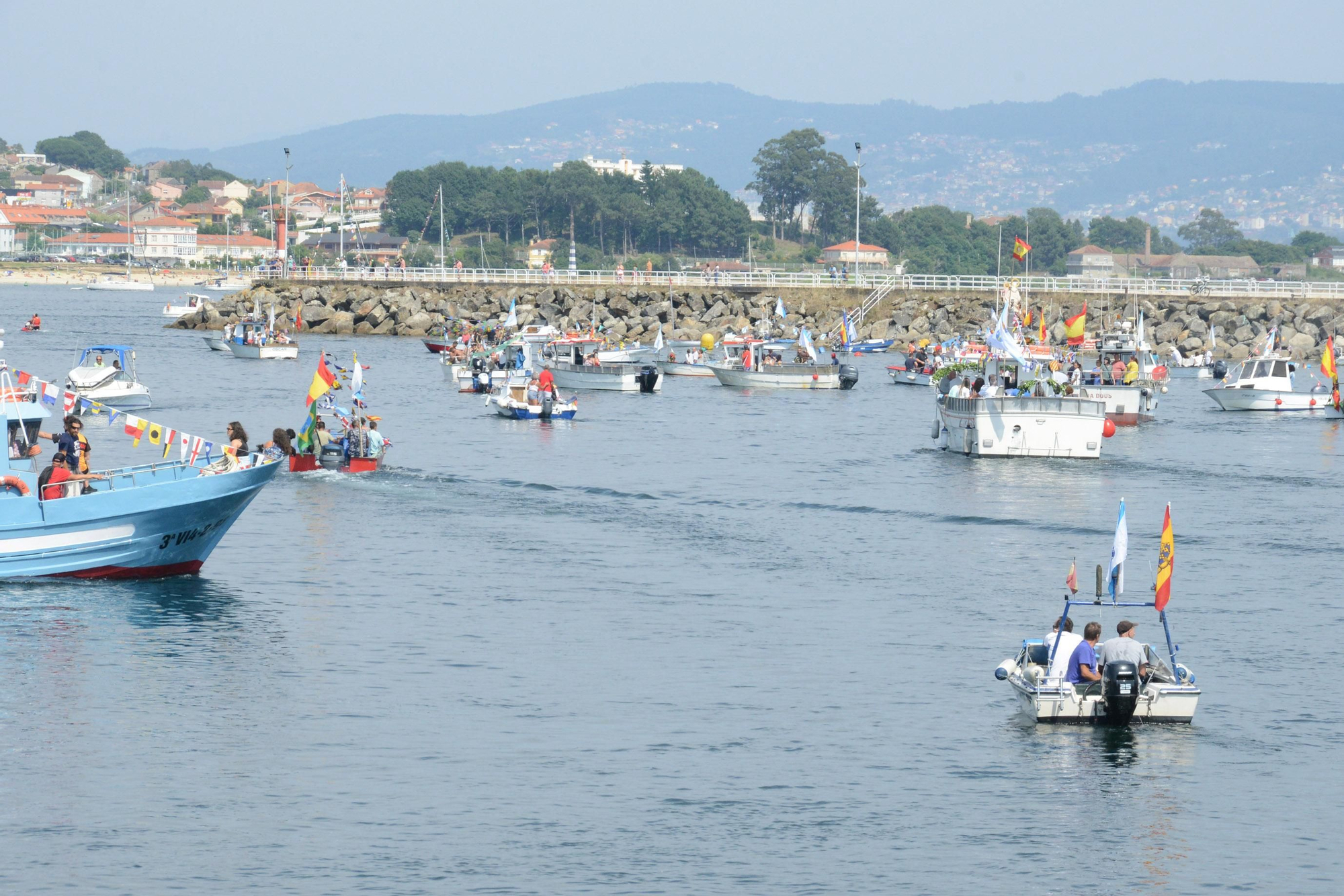 Las celebraciones de la Virgen de Carmen en Cangas