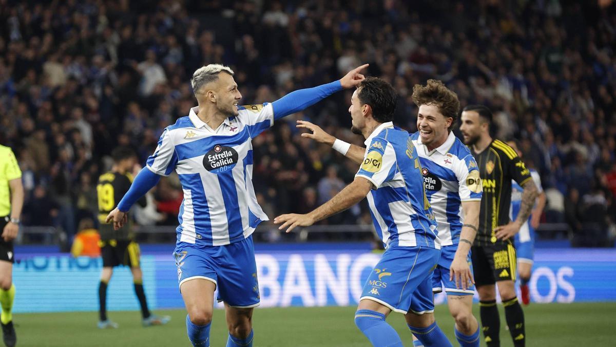 alegría y exigencia en Riazor