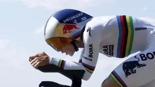 Evenepoel vuela en la crono de Thonon y encadena su segunda victoria en el Tour