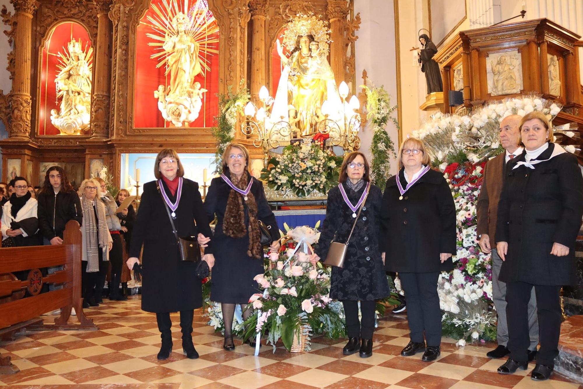 Visita de la "Peregrina" a Silla