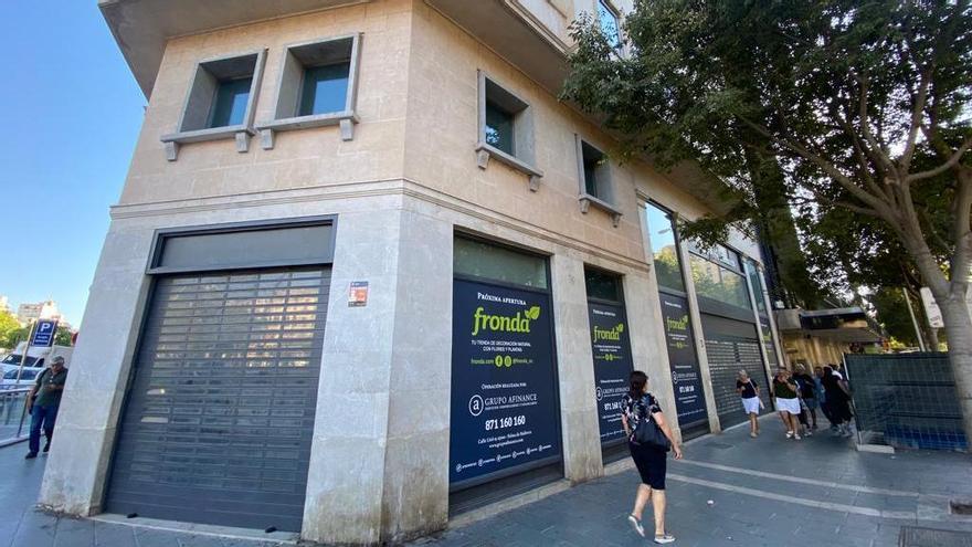 La cadena de jardinería Fronda abre una tienda de 352 metros cuadrados en el edificio Palacio Avenida de Palma