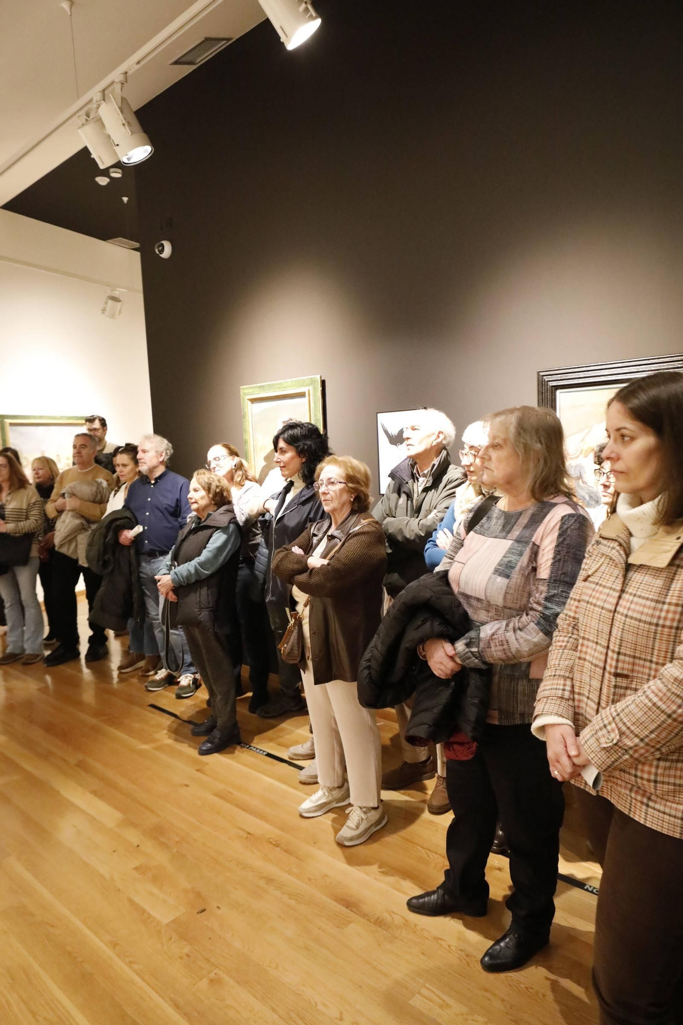 Inauguración exposición "Las dos meriendas" en el Museo Evaristo Valle