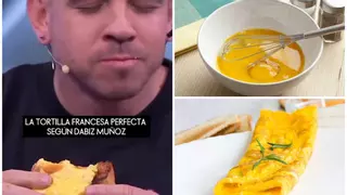 Cómo hacer la tortilla francesa perfecta, según el el chef Dabiz Muñoz