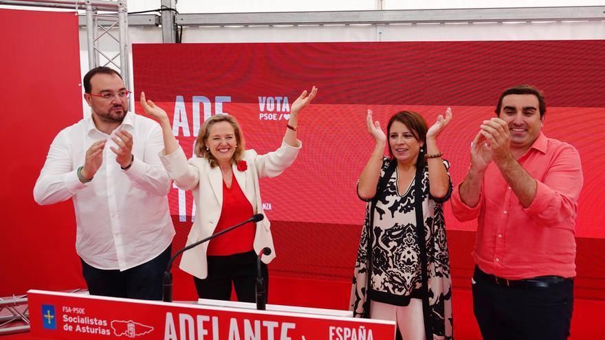 EN IMÁGENES: Cierre de campaña del PSOE en Lugones