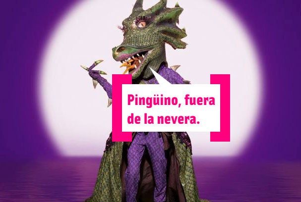 'Mask Singer' destapa a Dragona, María Zurita