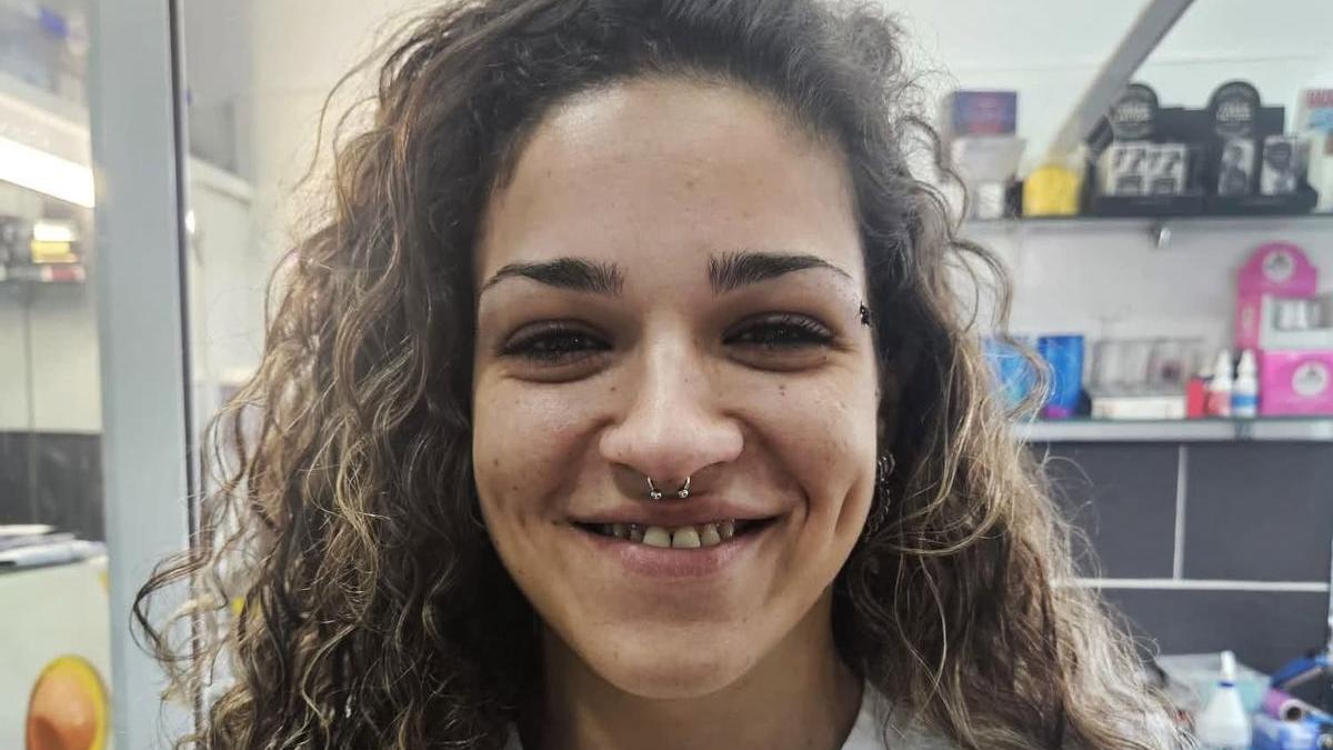 La joven Ainara, tristemente fallecida.
