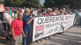 Sanabria hace pinza con A Gudiña por el tren útil