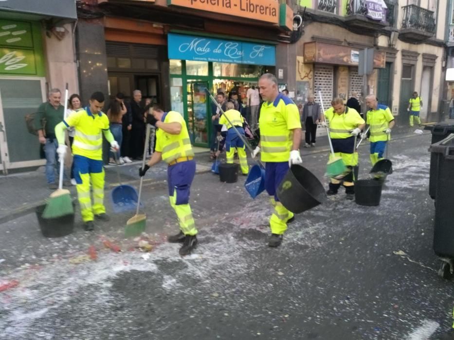 Recogidos 21.300 kilos de residuos tras la Cabalgata y la Noche de Reyes