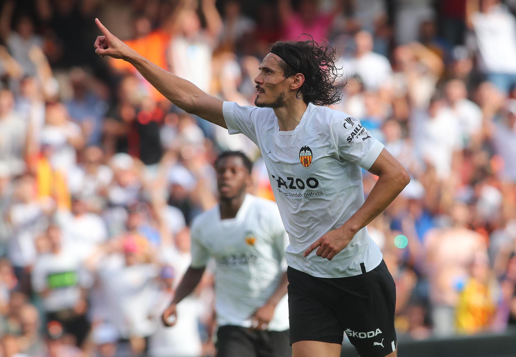 El empate entre el Valencia CF y el Elche en Mestalla, foto a foto