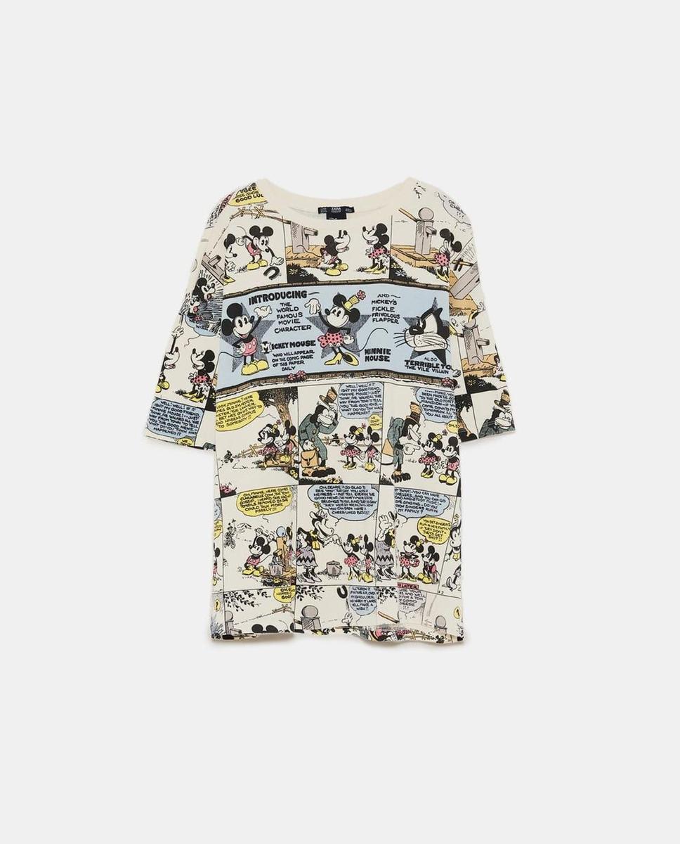 Camiseta con estampación de Disney de Zara. (Precio: 15, 99 euros)