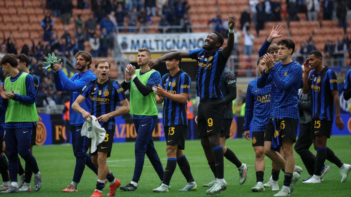 Remontada 'in extremis' del Inter de Milán ante la Fiorentina