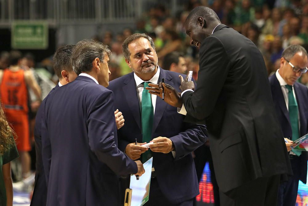 El conjunto de Luis Casimiro, con un inspirado Alberto Díaz (20 puntos), debuta en la Liga Endesa imponiéndose al Valencia Basket