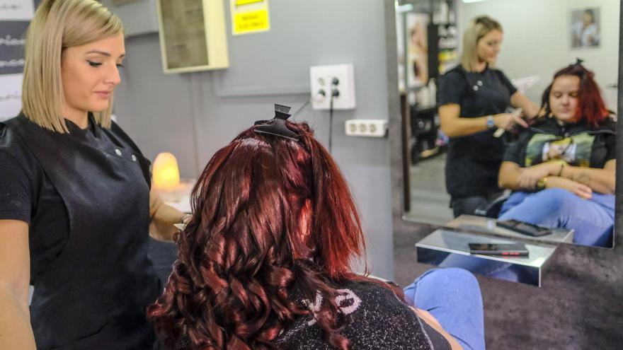 Las peluquerías Schamann, a tope para los preparativos de Fin de año.