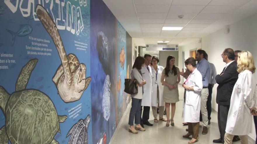 L&#039;Oceanogràfic estrena una calle en el hospital La Fe