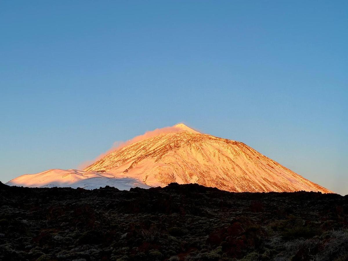 Así amanece el Teide el domingo 22 de marzo de 2026 tras haber dejado atrás lo peor de la borrasca Therese