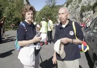 Luto en Oviedo por Conchita Allendez, la abuela del montañismo, fallecida a los 106 años