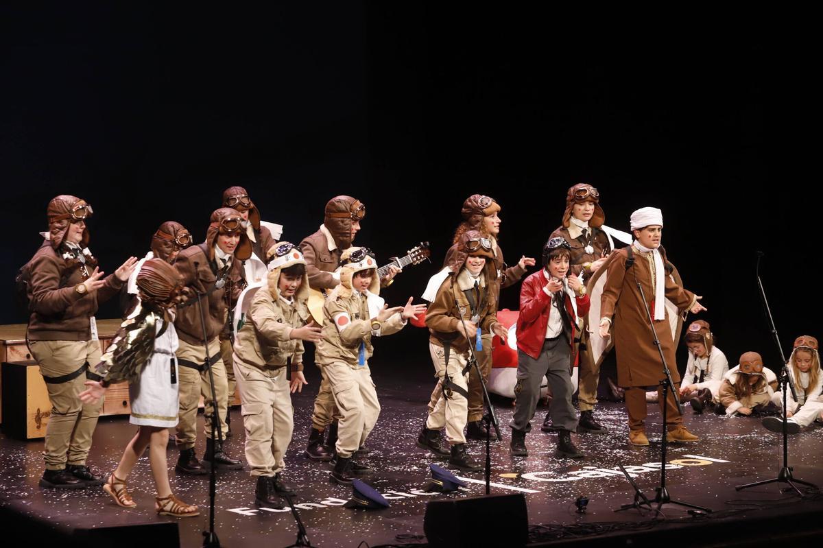 Qué ases mi cielo, chirigota infantil