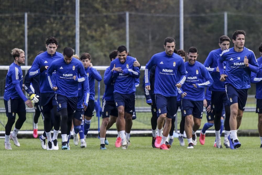 Entrenamiento del Oviedo