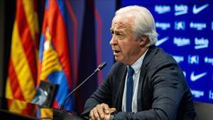 DEPORTES CARLES TUSQUETS PRESIDENTE Comissio Gestora FC BARCELONA FOTOGRAFIA DE GERMAN PARGA