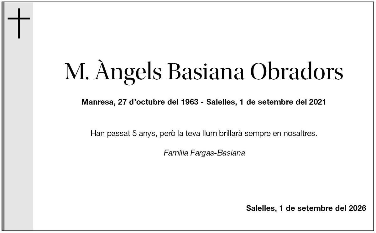 M. Àngels Basiana Obradors